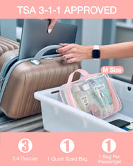 BAGSMART TSA-compliant bag simplifies security screening at the airport