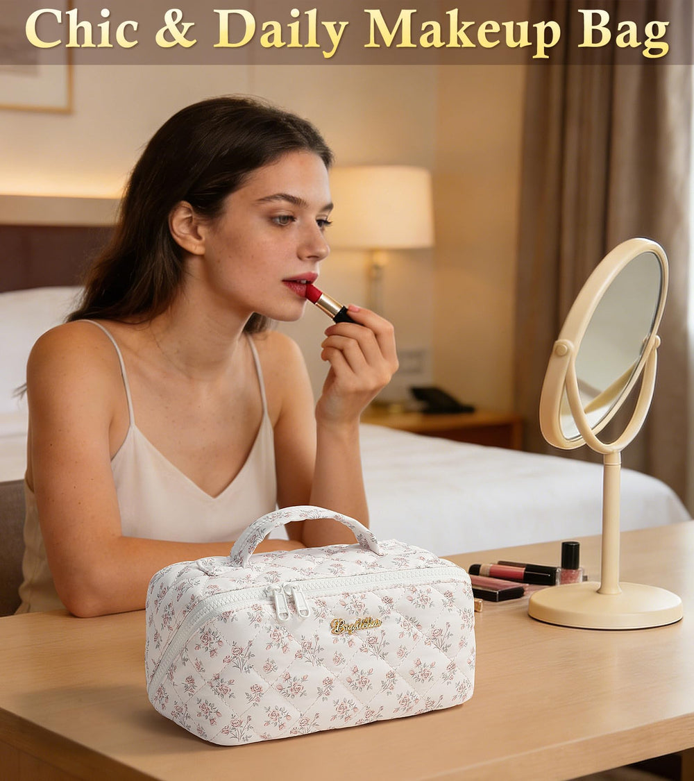 Two-size options: Large for full routines, Medium for daily essentials.