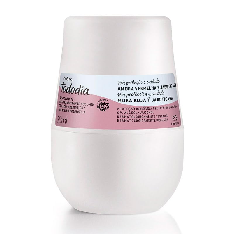 Bagues Natura Tododia roll-on bottle with red berries scent for daily freshness.