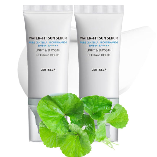 BAISEN DIARY Centella sunscreen bottle with no white cast and quick absorption.