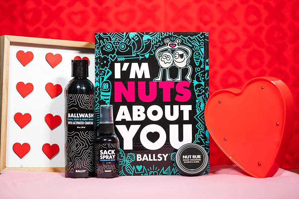 Ballsy Drift and Dunes scent notes with cardamom and sea salt.