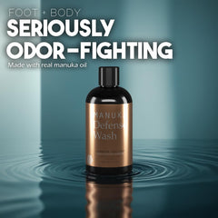 Foamy lather demonstrates refreshing cleansing with mint and tea tree notes.