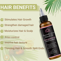 BALPPRD Lifewitqueenp hands massage oil into scalp for calm.