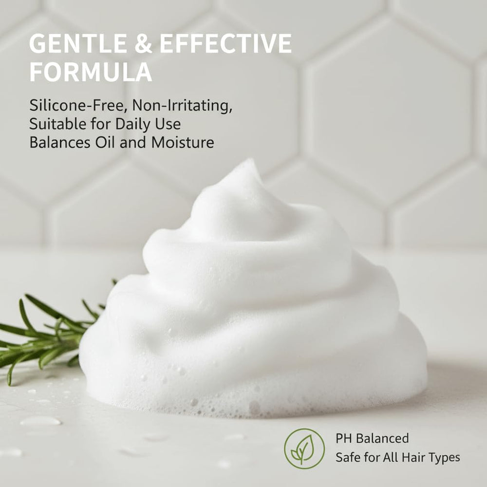 BALPPRD Tiglowa rosemary shampoo applied during shower
