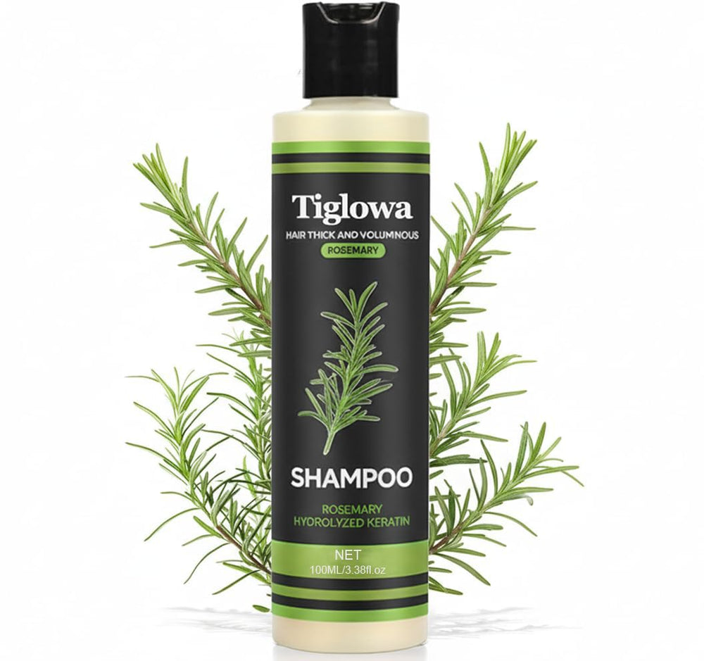 BALPPRD Tiglowa rosemary shampoo bottle on display for daily use