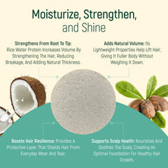 BAMBOEARTH shampoo bar travel-compact demonstrates easy-on-the-go hair care.
