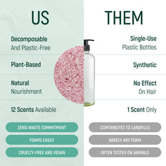 BAMBOEARTH travel-ready rose-pack-12 bars demonstrates portable care on the go.