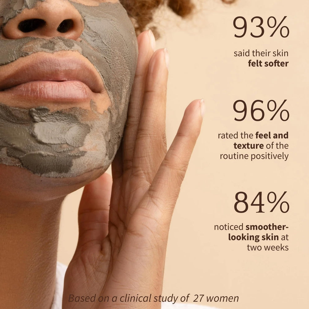 BAMBU EARTH spa-like moment captures relaxing self-care while purifying pores