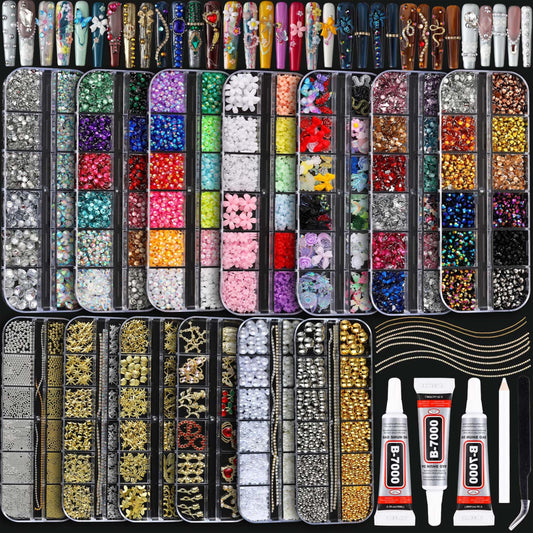 BANA ART cross charm for stylish nail art designs