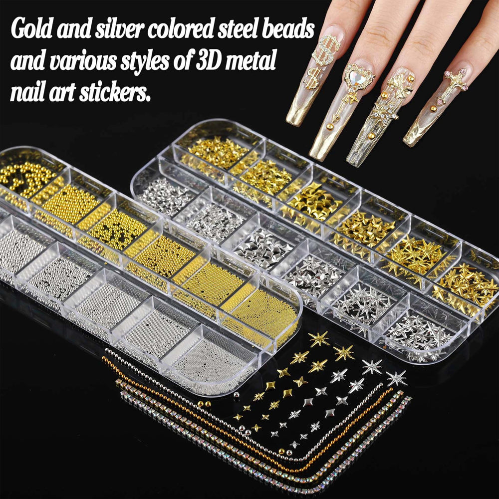 BANA ART nail gem collection for versatile designs