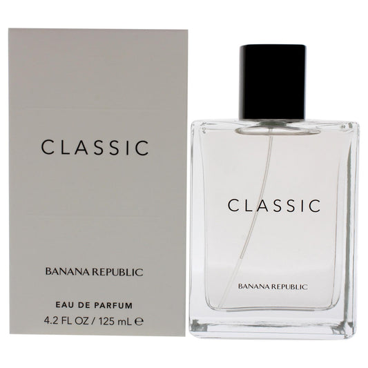 Banana Republic Classic EDP bottle front view for everyday citrus-aromatic wear.