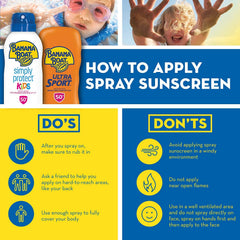 Banana Boat SPF100 Kids Max Protect & Play lotion close-up shows creamy texture