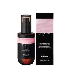 BANANAL 2-in-1 bottle shows lightweight oil-serum for quick absorption and shine