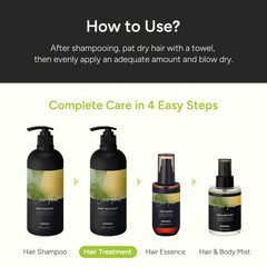 BANANAL bathroom scene part of daily hair care routine