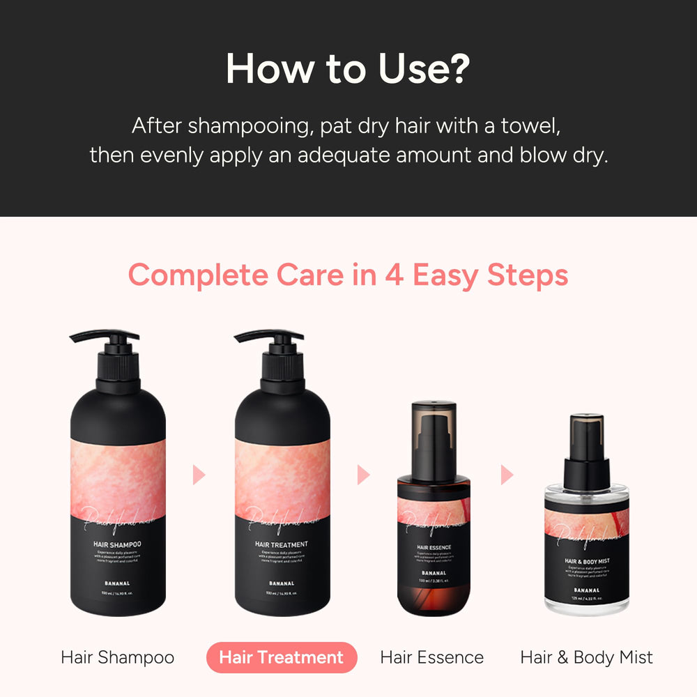 Bananal Korean Hair Treatment Conditioner packaging conveys premium botanical care.