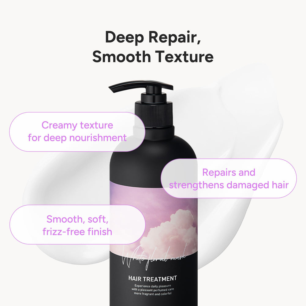 BANANAL Korean Hair Treatment hair section after washing with smooth, frizz-free look