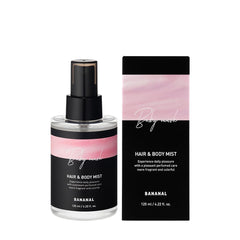 BANANAL perfumed hair mist bottle delivering silky shine and fresh fragrance