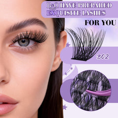 BandQaugen B02 DCurl lashes offer natural-looking fullness.