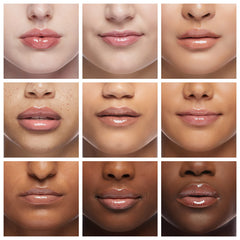 Bangfeng lip oil application scene shows smooth, even layering for glossy lips.