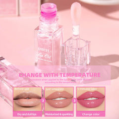 Bangfeng lip oil providing plump hydration and softness