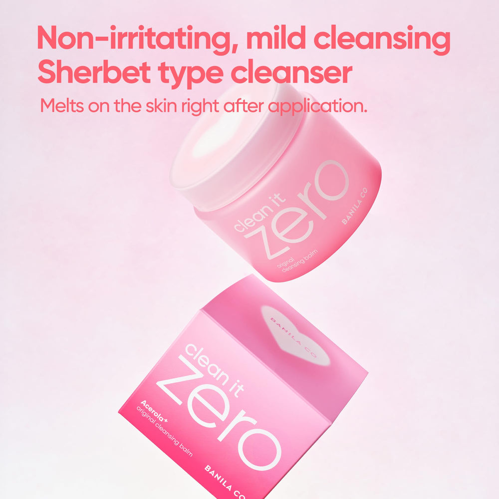 BANILA CO Clean It Zero acerola berry ingredient hydration boost