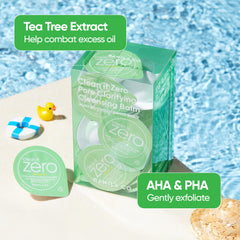 Banila Co Clean It Zero pod 03 shows sherbet-to-oil texture melting makeup