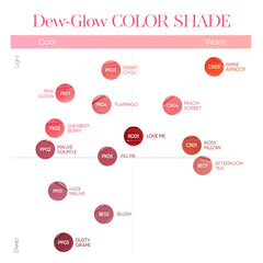 BANILA CO Dew Glow Tint applicator close-up with cushiony tint