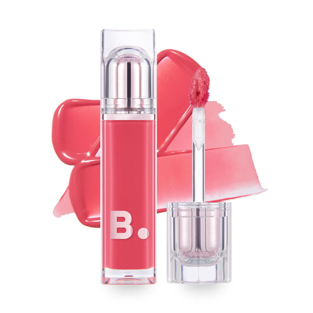 BANILA CO Dew Glow Tint jar closeup showing dewy hydration and glossy finish.