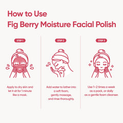 BANILA CO Fig Berry Moisture Wash keeps skin refreshed and balanced.