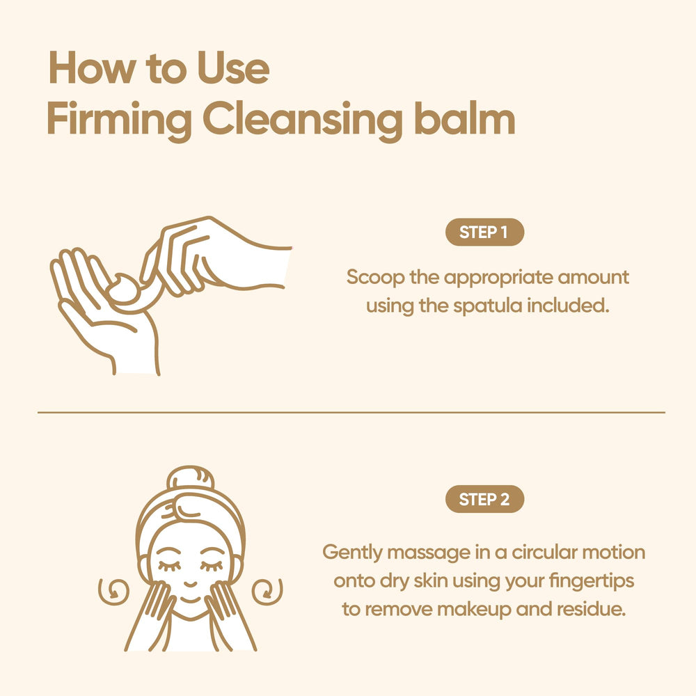 Rinsing BANILA CO balm with water to emulsify and remove residue