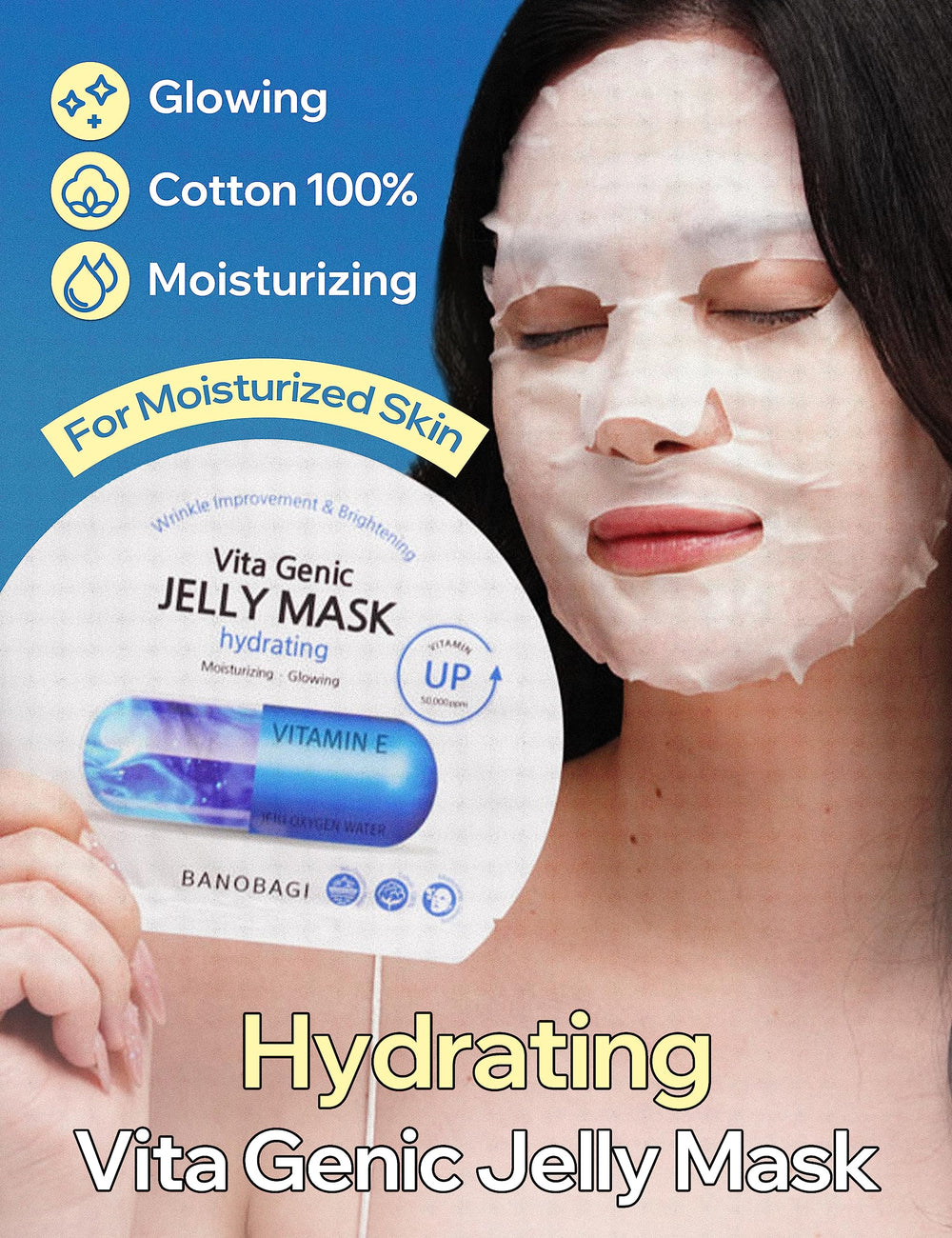 BANOBAGI Vita Genic Jeju oxygen water ingredient highlight for nourished skin.
