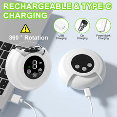 Baopilong rechargeable portable design with 360-degree rotation