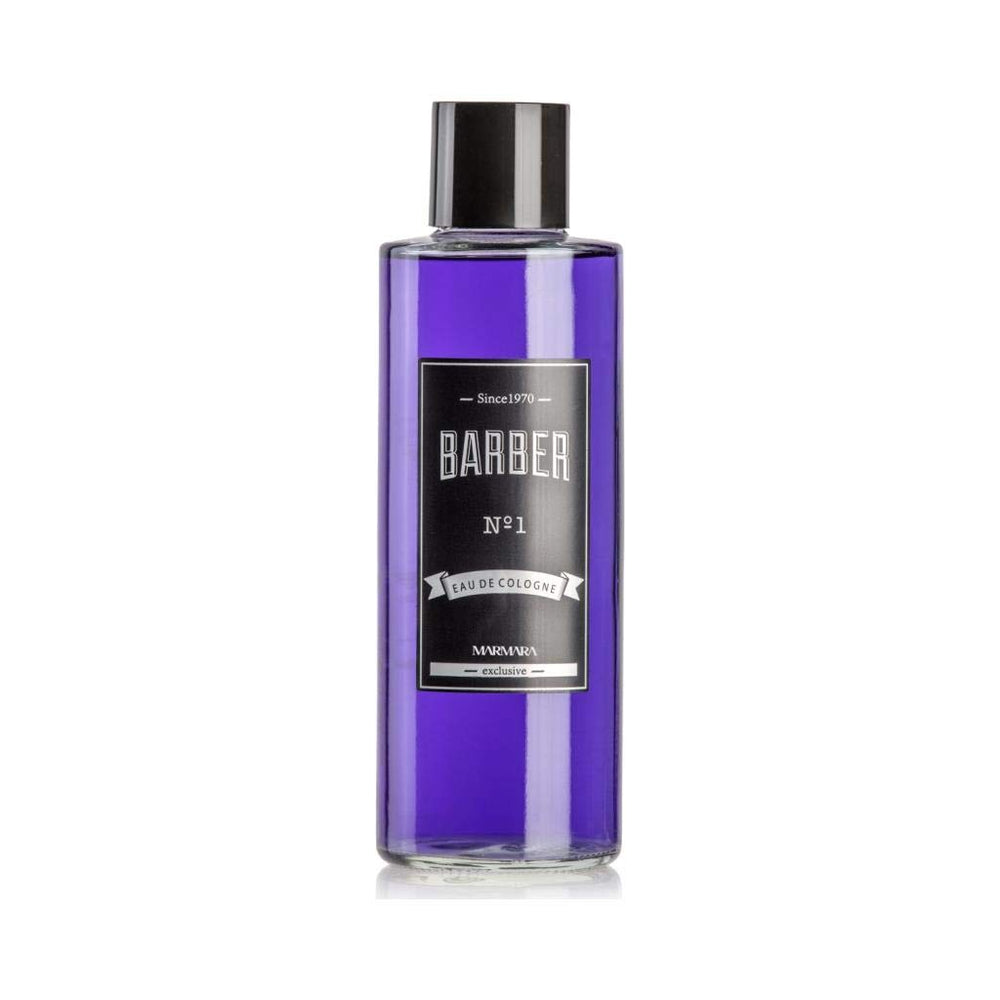 Barber Marmara Cologne glass bottle offers all-day freshness after shaving