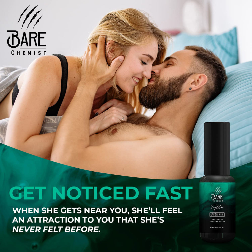 Bare Chemist Temptation skin absorption with alcohol-free formula.