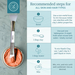Bare Essentials Living pink kaolin clay powder enhances bath bomb projects