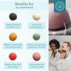 Bare Essentials Living turmeric-infused konjac sponge for soothing cleansing and subtle brightening