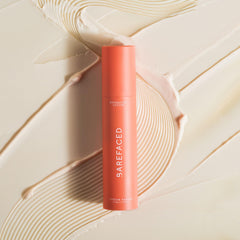 Barefaced Hydrating Lotion packaging box with clear product details.