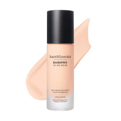 BareMinerals BarePro 24HR bottle pump for easy, precise application.