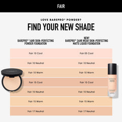 bareminerals BarePro vegan label indicates fragrance-free formula