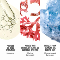 Application on face demonstrates seamless, natural matte finish