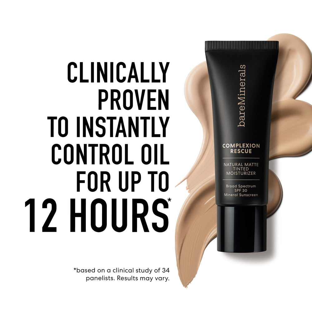 bareMinerals Complexion Rescue dermatologist-tested symbol