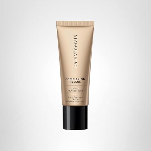 Skin-finish shot of BareMinerals Complexion Rescue for a healthy glow