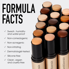 BareMinerals Complexion Rescue lifestyle shot suggests all-day comfortable wear.