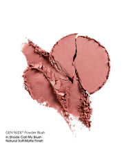 bareMinerals Gen Nude Blonzer application in a W shape creates sun-kissed warmth.