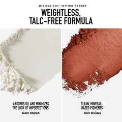 BareMinerals Medium Beige swatches on skin to help match tone and preview shade.
