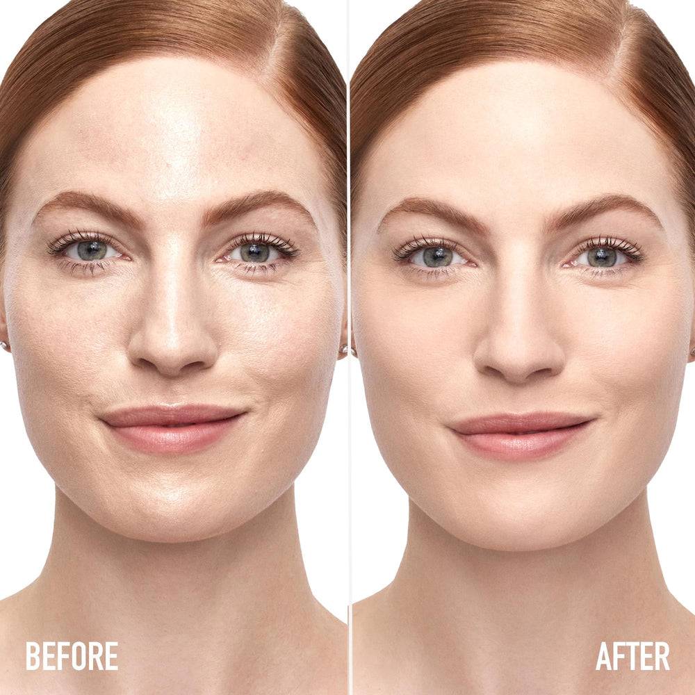 BareMinerals Mineral Veil on skin delivers a soft-focus, pore-blurring look.