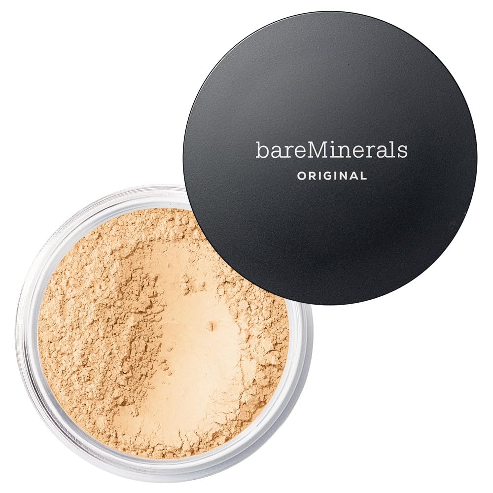 bareMinerals Original Loose Powder Foundation SPF 15 Golden Fair 04 compact for buildable coverage