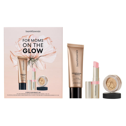 BareMinerals Tinted Moisturizer SPF 30 with hyaluronic acid for a hydrated glow.
