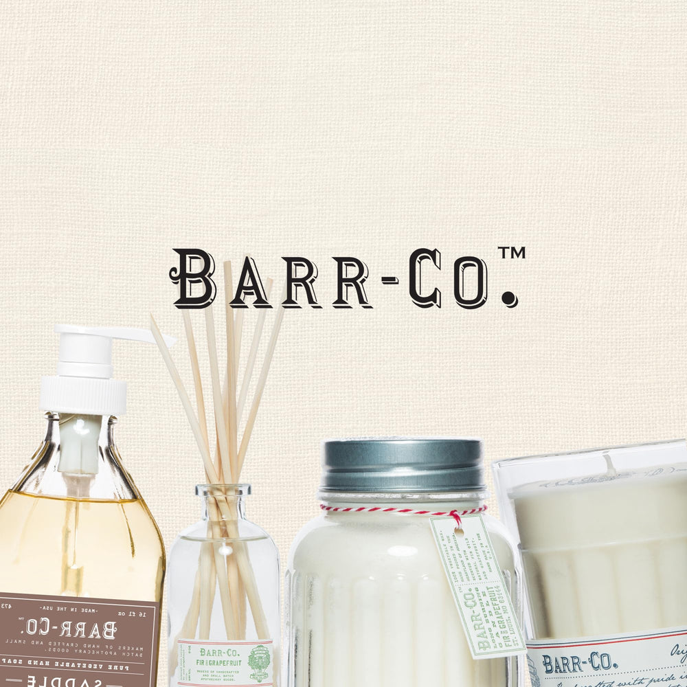 Barr-Co gift-ready packaging suitable for spa gifts.