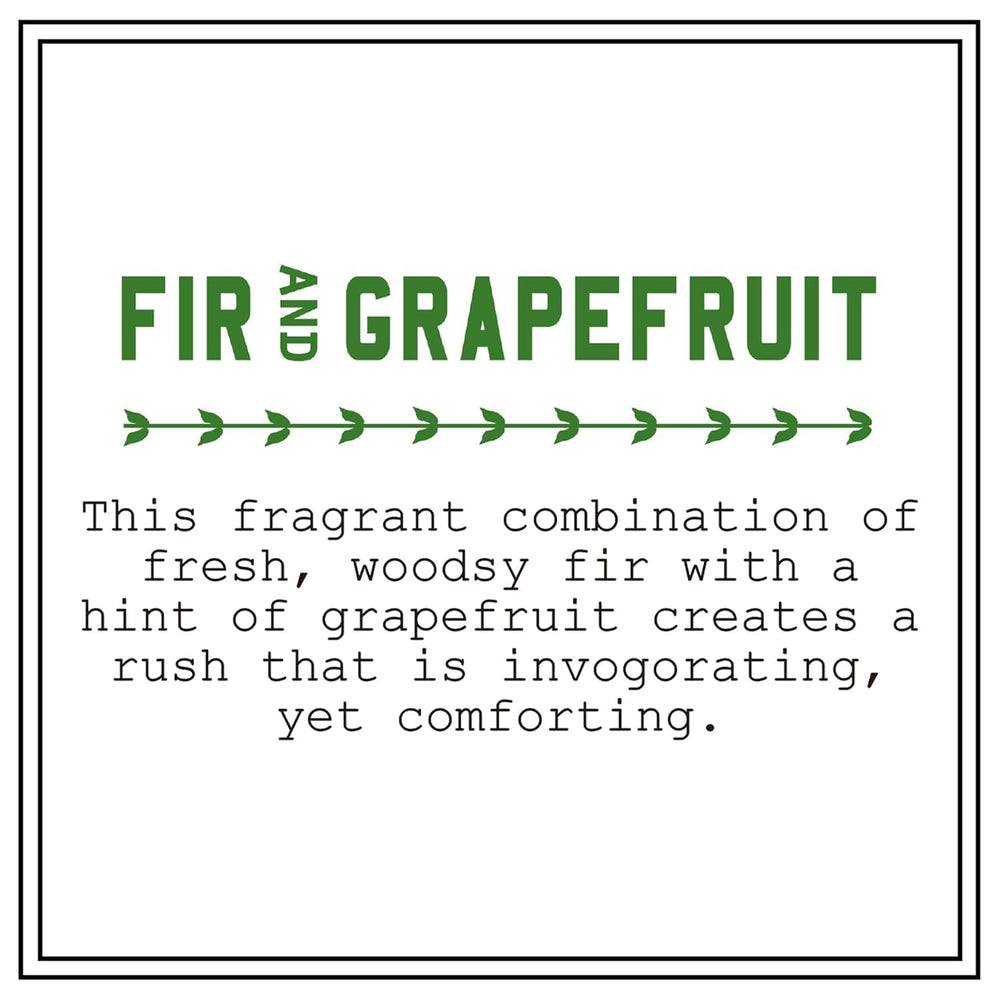 Hands applying Barr-Co Fir & Grapefruit cream to skin